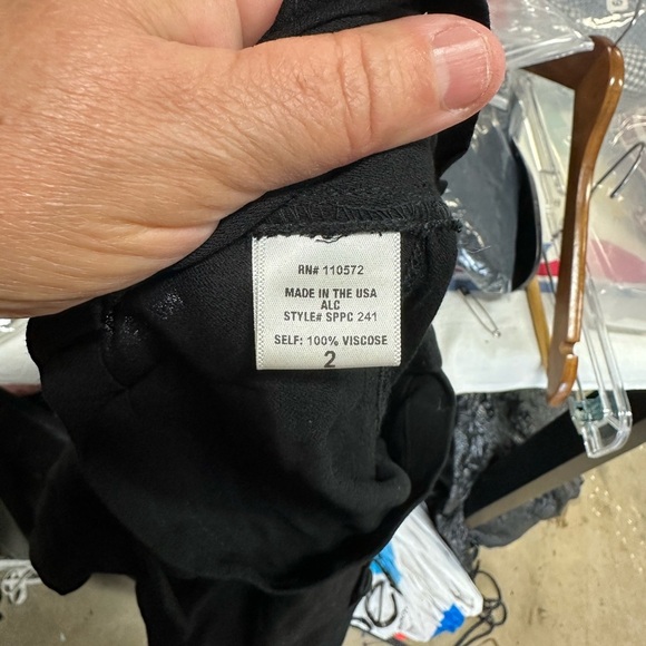 A.L.C. Black Athletic Shorts - Picture 3 of 5